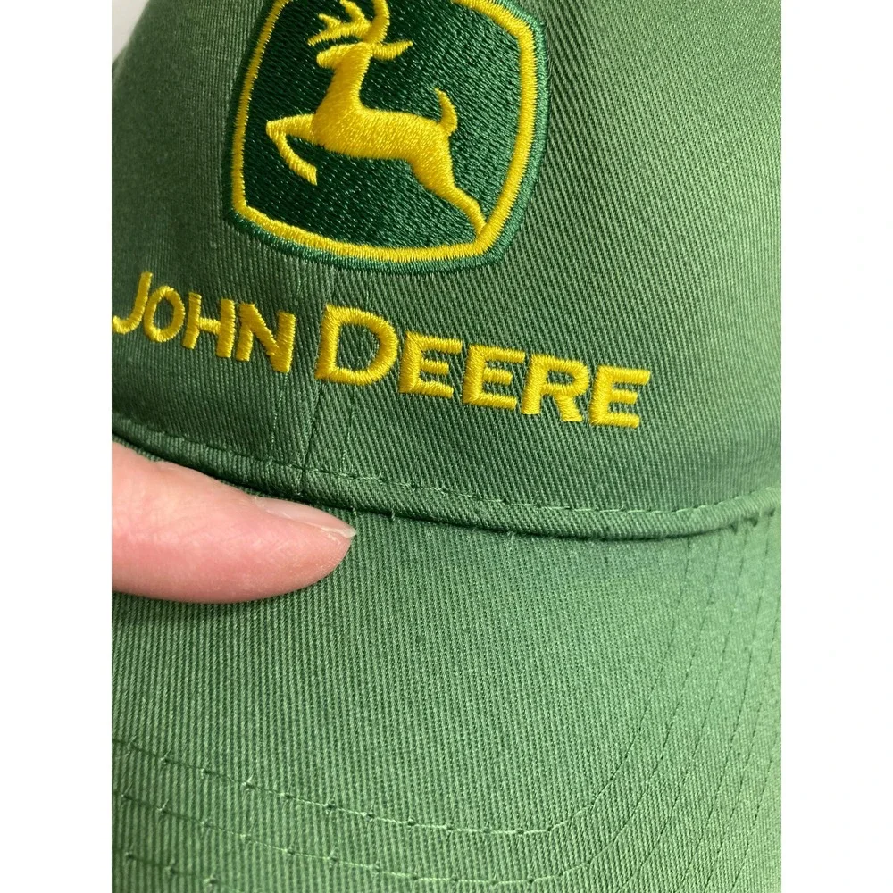 John Deere Hat Cap Green Adjustable 